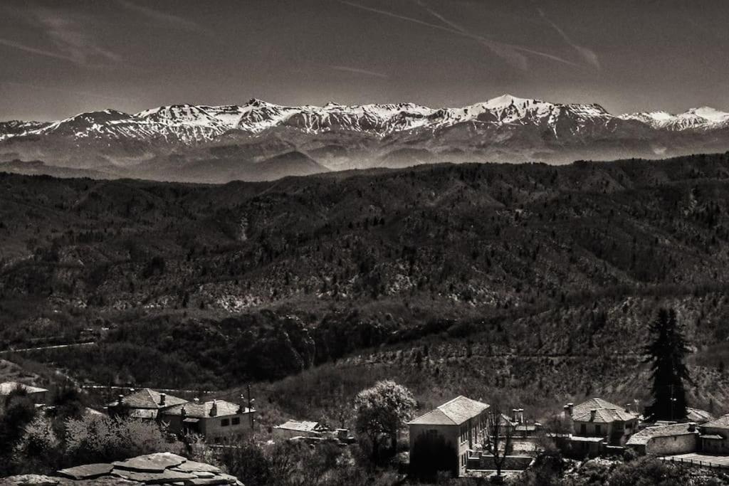 Βίτσα Πετρόκτιστο Αρχοντικό "Ιόλη" Με Θέα Ζαγόρι Villa Ngoại thất bức ảnh